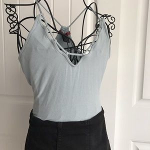 Buckle BKE Light Blue Bodysuit